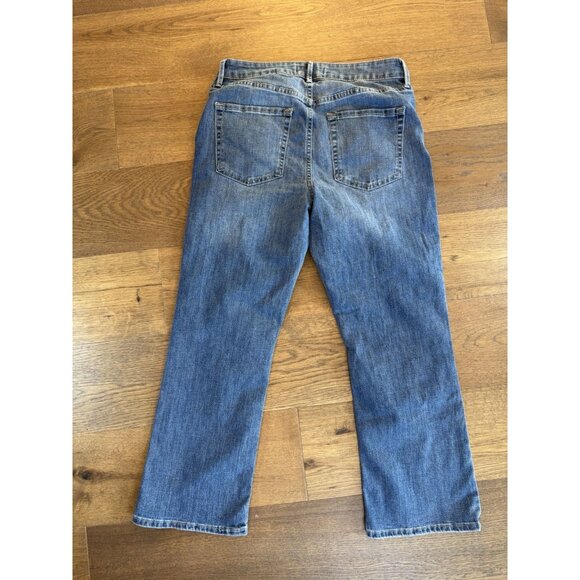 NWT Rebecca Minkoff High Waist Wide Leg Jeans Indigo Size 6P - Picture 3 of 13